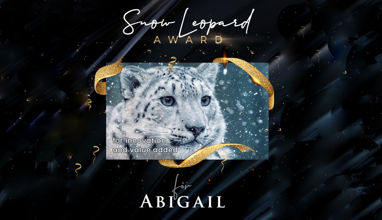 Snow Leopard Award - Abigail